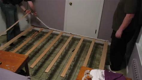 how to take apart metal box spring|getting rid of box spring.